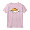 Posa dell'uovo pigro Gudetama Maglietta - Licenza Ufficiale HapTiger - Ideale per gli Appassionati di Gudetama