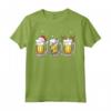Birra Tazze Babbo Natale Elfo Renna Albero di Natale Bere Maglietta - Costume Divertente per le Feste di Natale - Regalo Unico per Uomini e Donne