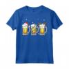 Birra Tazze Babbo Natale Elfo Renna Albero di Natale Bere Maglietta - Costume Divertente per le Feste di Natale - Regalo Unico per Uomini e Donne