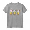 Birra Tazze Babbo Natale Elfo Renna Albero di Natale Bere Maglietta - Costume Divertente per le Feste di Natale - Regalo Unico per Uomini e Donne