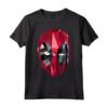 HapTiger Deadpool Abstract Floating Head Maglietta - Officially Licensed Apparel for Marvel Fans - Buy Online Now