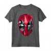 HapTiger Deadpool Abstract Floating Head Maglietta - Officially Licensed Apparel for Marvel Fans - Buy Online Now