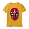 HapTiger Deadpool Abstract Floating Head Maglietta - Officially Licensed Apparel for Marvel Fans - Buy Online Now