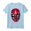 HapTiger Deadpool Abstract Floating Head Maglietta - Officially Licensed Apparel for Marvel Fans - Buy Online Now