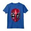 HapTiger Deadpool Abstract Floating Head Maglietta - Officially Licensed Apparel for Marvel Fans - Buy Online Now
