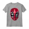 HapTiger Deadpool Abstract Floating Head Maglietta - Officially Licensed Apparel for Marvel Fans - Buy Online Now