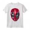 HapTiger Deadpool Abstract Floating Head Maglietta - Officially Licensed Apparel for Marvel Fans - Buy Online Now