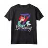 HapTiger The Little Mermaid Ariel 7th Birthday Princess Maglietta - Ideale per Compleanno - Abbigliamento Ufficiale