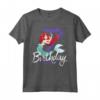 HapTiger The Little Mermaid Ariel 7th Birthday Princess Maglietta - Ideale per Compleanno - Abbigliamento Ufficiale