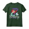 HapTiger The Little Mermaid Ariel 7th Birthday Princess Maglietta - Ideale per Compleanno - Abbigliamento Ufficiale