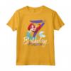 HapTiger The Little Mermaid Ariel 7th Birthday Princess Maglietta - Ideale per Compleanno - Abbigliamento Ufficiale