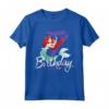 HapTiger The Little Mermaid Ariel 7th Birthday Princess Maglietta - Ideale per Compleanno - Abbigliamento Ufficiale