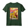 HapTiger Pinocchio Vintage Storybook Poster Maglietta - Officially Licensed Apparel for Disney Fans - When You Wish Upon a Star.
