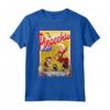 HapTiger Pinocchio Vintage Storybook Poster Maglietta - Officially Licensed Apparel for Disney Fans - When You Wish Upon a Star.