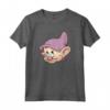 HapTiger Snow White and the Seven Dwarfs Dopey Big Face Maglietta - Officially Licensed Apparel for Men, Women, Boys, and Girls