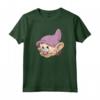 HapTiger Snow White and the Seven Dwarfs Dopey Big Face Maglietta - Officially Licensed Apparel for Men, Women, Boys, and Girls