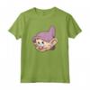 HapTiger Snow White and the Seven Dwarfs Dopey Big Face Maglietta - Officially Licensed Apparel for Men, Women, Boys, and Girls