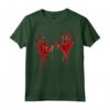 Impronta di Sangue a Mano - Costume Raccapricciante per Halloween - Maglietta Spaventosa
