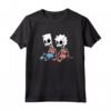 HapTiger Bart and Lisa Skeletons Treehouse of Horror Maglietta - Official Halloween Merchandise - Funny Simpsons Tee Shirts