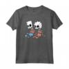 HapTiger Bart and Lisa Skeletons Treehouse of Horror Maglietta - Official Halloween Merchandise - Funny Simpsons Tee Shirts