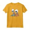 HapTiger Bart and Lisa Skeletons Treehouse of Horror Maglietta - Official Halloween Merchandise - Funny Simpsons Tee Shirts