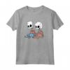 HapTiger Bart and Lisa Skeletons Treehouse of Horror Maglietta - Official Halloween Merchandise - Funny Simpsons Tee Shirts