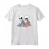 HapTiger Bart and Lisa Skeletons Treehouse of Horror Maglietta - Official Halloween Merchandise - Funny Simpsons Tee Shirts