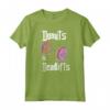 Donuts and Deadlifts - Funny Parody Workout Food Novità Camicia Maglietta - Ideale per Amanti delle Ciambelle e degli Allenamenti Divertenti