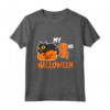 Bambino Il mio secondo Halloween pigro - Costume carino Gatto 2 anni Maglietta per Halloween - Regalo per Bambini