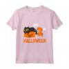 Bambino Il mio secondo Halloween pigro - Costume carino Gatto 2 anni Maglietta per Halloween - Regalo per Bambini