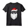 Natale Babbo Natale Maglietta - Design Natalizio con Sagoma di Babbo Natale - Ideale per Regali Festivi