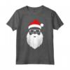Natale Babbo Natale Maglietta - Design Natalizio con Sagoma di Babbo Natale - Ideale per Regali Festivi