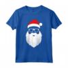 Natale Babbo Natale Maglietta - Design Natalizio con Sagoma di Babbo Natale - Ideale per Regali Festivi