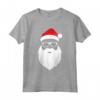 Natale Babbo Natale Maglietta - Design Natalizio con Sagoma di Babbo Natale - Ideale per Regali Festivi