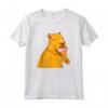 Divertente Carino Capybara mangiare cono di ghiaccio Gelato Sorbetto - Maglietta Regalo per Natale o Compleanno per Amanti degli Animali