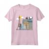 I famosi edifici di Parigi - la Torre Eiffel - il Louvre Maglietta - Ideale per Turisti e Amanti della Cultura Francese - Ottimo Regalo per Festa della Donna