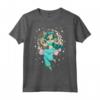 HapTiger Aladdin Jasmine Crescent Moon Anime Portrait Maglietta - Officially Licensed Apparel for Fans - Buy Now!