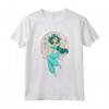 HapTiger Aladdin Jasmine Crescent Moon Anime Portrait Maglietta - Officially Licensed Apparel for Fans - Buy Now!