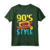 Stile anni '90 Vestito a Tema - Costume con Grafica a Cassetta - Maglietta Vintage per Feste Anni '90