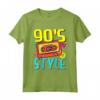 Stile anni '90 Vestito a Tema - Costume con Grafica a Cassetta - Maglietta Vintage per Feste Anni '90