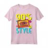 Stile anni '90 Vestito a Tema - Costume con Grafica a Cassetta - Maglietta Vintage per Feste Anni '90