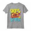 Stile anni '90 Vestito a Tema - Costume con Grafica a Cassetta - Maglietta Vintage per Feste Anni '90