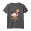 It's My The Birthday Princess - Camicia con Fenicottero per Bambine - Ideale per Feste a Tema Fenicottero - Regalo di Compleanno
