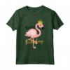 It's My The Birthday Princess - Camicia con Fenicottero per Bambine - Ideale per Feste a Tema Fenicottero - Regalo di Compleanno