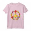 Flower Power - Segno retrò anni '60 anni '70 Camper Hippie Bus Maglietta - Ideale per gli Amanti della Cultura Hippie e del Vintage