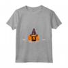 Annuncio di Gravidanza - Donna Incinta Zucca Halloween Maglietta - Ideale per Costumi di Maternità durante Halloween