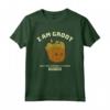 HapTiger I Am Groot Mischief Mayhem and Cuteness Since 1960 Maglietta - Official Guardians of the Galaxy Tee Shirt for Men, Women, Boys, and Girls