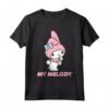 HapTiger My Melody Logo Maglietta - Licenza Ufficiale Apparel per Veri Appassionati di Moda Streetwear