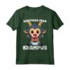 Greetings From Krampus - Camicia Germanic Christmas Demon Maglietta - Ideale per gli amanti del Folklore Natalizio e Regali Unici