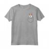 Corgi Dog In The Pocket - T-shirt Carina con Cane Corgi Tascabile - Ideale per Amanti dei Cani e Regali di Natale